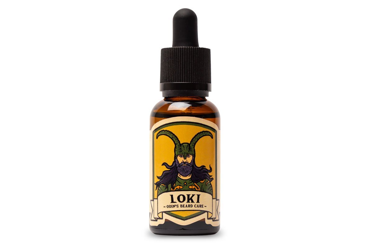 Loki Beard Oil - Cedarwood, Oud, Sage, Amber and Vanilla 30ml